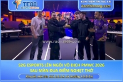 S2g esports lên ngôi vô địch pmwc 2026 sau màn đua điểm nghẹt thở
