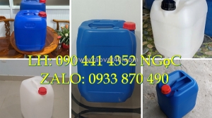 Sản xuất can nhựa 30 lít đựng dầu công nghiệp, can nhựa 25 lít đựng dầu khí, can 20 lít đựng cồn