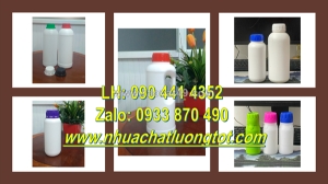 Sản xuất chai nhựa 500ml màu sắc theo yêu cầu, chai thủy tinh 250ml vòi nhấn, chai xịt khô quần áo 100ml