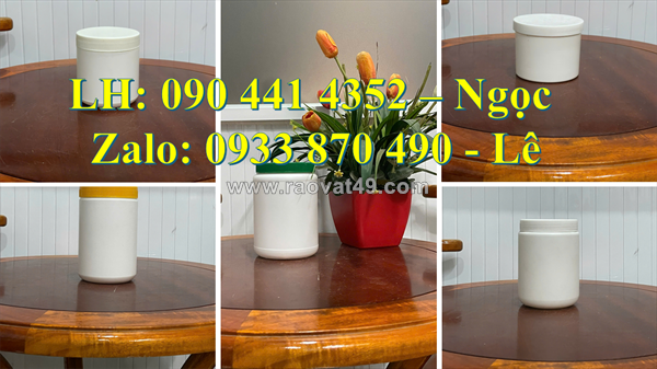 Sản xuất hủ nhựa 1.5 ký đựng khô mực, hủ nhựa 1 ký đựng khô gà, hủ nhựa 500g đựng thực phẩm nội địa