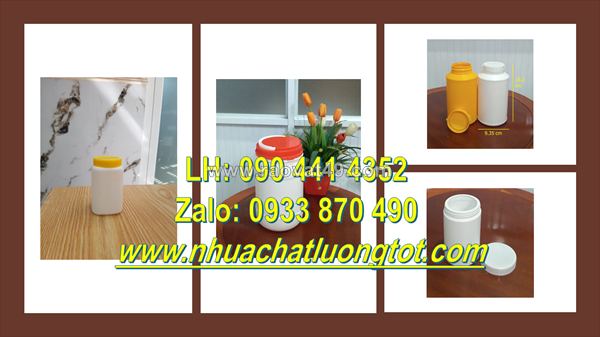 Sản xuất hủ nhựa 2 ký đựng ngũ cốc, hủ nhựa 1.5 ký đựng hạt, hủ nhựa 1 ký đựng vật liệu xây dựng