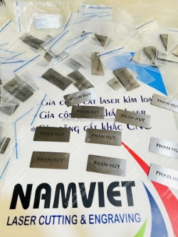 Sản xuất thẻ inox theo yêu cầu - bền đẹp, sang trọng, chuyên nghiệp