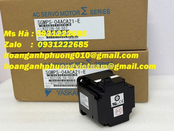 Sgmps-04aca21-e | động cơ servo yaskawa | giao hàng toàn quốc