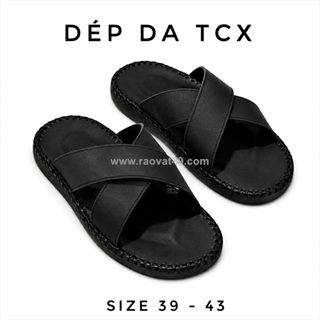 Sỉ dép da nam giá xưởng – mẫu có sẵn