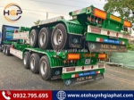 Sơ mi rơ mooc cổ cò 45 feet mẫu mới dài 14.3m cimc dongyue