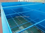 Sơn epoxy kcc et5660 blue hệ lăn có độ bóng cao 09641645 huệ