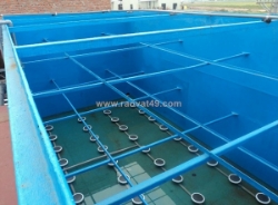 Sơn epoxy kcc et5660 blue hệ lăn có độ bóng cao 09641645 huệ