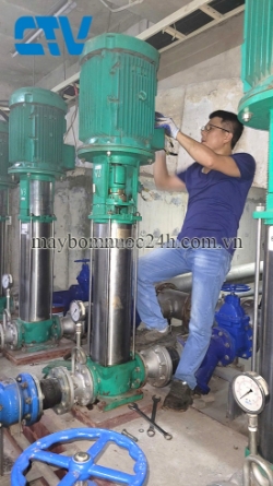 Sửa chữa máy bơm trục đứng ở hà nội chuyên nghiệp, nhanh chóng