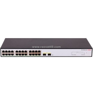 Switch poe h3c layer 2 26 port gigabit ls-1600v2-26s-hpwr-gl