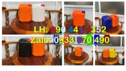 Sx can nhựa 5 lít loại dày, can nhựa hdpe đựng hóa chất 2 lít, can nhựa 1 lít đựng hóa chất nông nghiệp