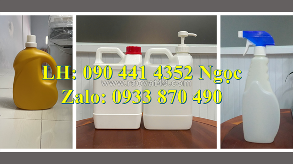 Sx can nhựa 500ml đựng thuốc thú y dạng gel, can nhựa 1 lít đựng mỹ phẩm dạng kem, can nhựa vuông 2 lít dày