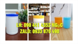 Sx hủ nhựa 2 ký đựng thực phẩm thú y, hủ nhựa 1.5 ký đựng bột thực phẩm, hủ nhựa 1 ký đựng mỡ bò