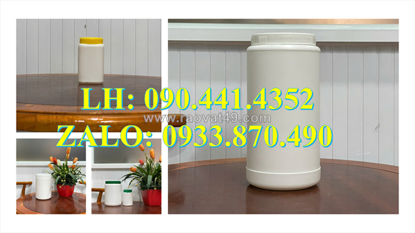 Sx hủ nhựa 250g đựng hóa chất dạng viên, hủ nhựa 100g đựng hóa chất dạng bột