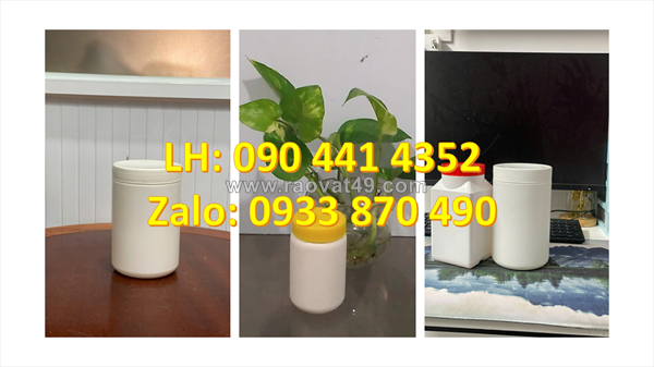 Sx hủ nhựa 500g đựng trà, hủ nhựa 1 ký đựng kem đặc, hủ nhựa 1.5 ký đựng viên xà bông
