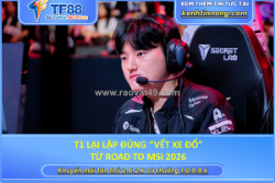 T1 lại lặp đúng “vết xe đổ” từ road to msi 2026