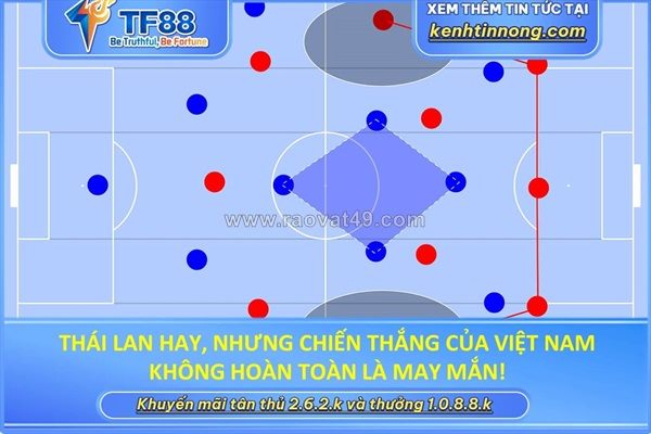 Thái lan hay, nhưng việt nam không hoàn toàn gặp may!