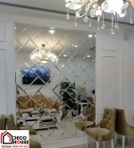 Thi công gương ghép trang trí phòng ngủ đẹp, tinh tế
