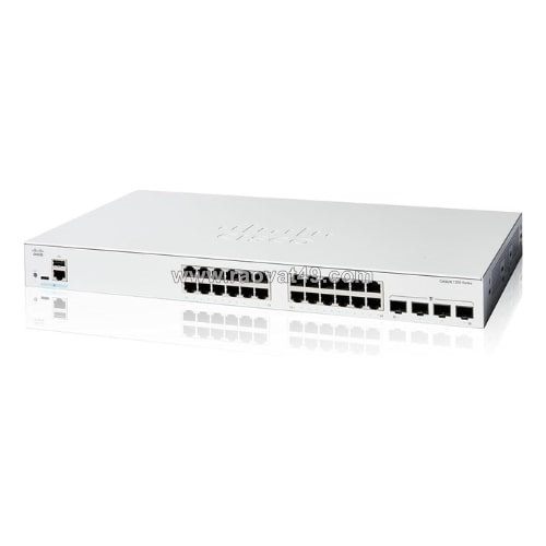 Thiết bị chuyển mạch cisco catalyst 1200 24-port ge, poe, 4x1g sfp_c1200-24p-4g