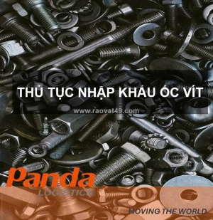 Thủ tục nhập khẩu ốc vít