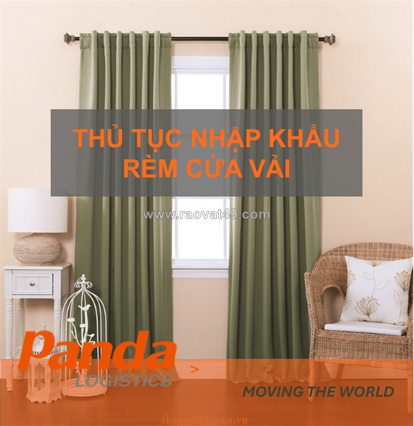 Thủ tục nhập khẩu rèm cửa vải