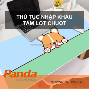 Thủ tục nhập khẩu tấm lót chuột