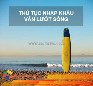 Thủ tục nhập khẩu ván lướt sóng