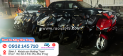 Thuê xe máy nha trang uy tín chỉ từ 80k xe mới