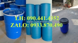 Thùng phuy nhựa 100 lít đựng chất phụ trợ, thùng phuy nhựa 120 lít đựng chất phụ gia thực phẩm