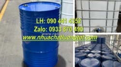 Thùng phuy nhựa 100 lít đựng thức ăn gia súc gia cầm, thùng phuy nhựa 60 lít đựng thành phần hóa học