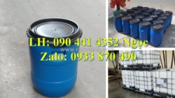 Thùng phuy nhựa 120 lít đựng chất nhuộm, thùng phuy nhựa 100 lít đựng nước giải khát, màu, hương liệu thực phẩm