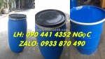 Thùng phuy nhựa 120 lít đựng hóa chất, thùng phuy nhựa 150 lít đựng nguyên liệu, thùng phuy nhựa 160 lít