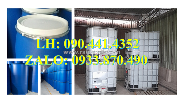 Thùng phuy nhựa 60 lít đựng chất lỏng hóa học, thùng phuy nhựa 120 lít đựng thành phần hóa học