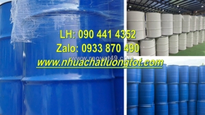 Thùng phuy nhựa qua sử dụng 220 lít làm bè, thùng phuy nhựa 120 lít cũ đựng dầu nhớt, xăng, rượu