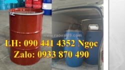 Thùng phuy sắt đựng hóa chất 220 lít, thùng phuy sắt 220 lít màu xanh, đỏ, trắng, vàng …