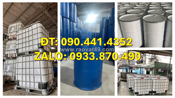 Thùng phuy sắt đựng methanol, thùng phuy sắt đựng ethanol, thùng phuy sắt đựng cồn 90