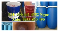 Thùng phuy sắt qua sử dụng 220 lít mới toanh, thùng phuy sắt cũ làm bàn ghế, thùng phuy sắt 220l nắp kín