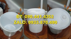 Thùng sơn cao cấp 10 lít trơn, thùng sơn 20 lít màu trắng – xanh, thùng sơn dày 22 lít màu vàng, đỏ, xanh lá