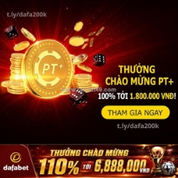 Thưởng chào mừng pt+ – 100% tới 1.800.000 vnđ!