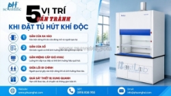 Tủ hút đặt sai vị trí: vấn đề không nằm ở cái tủ!