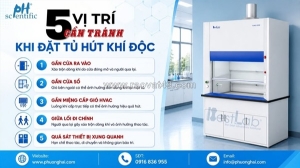 Tủ hút đặt sai vị trí: vấn đề không nằm ở cái tủ!