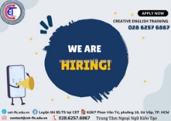 Tuyển dụng giáo viên ielts tại quận gò vấp và tân phú s24