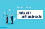 Tuyển nv nam có kinh nghiệm ngành xuất nhập khẩu
