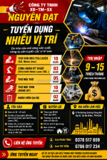 Tuyển thợ hàn/công nhân kỹ thuật tp.hcm
