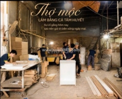 Tuyển thợ mộc & phụ mộc làm ở q12