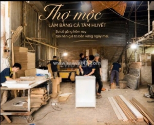 Tuyển thợ mộc & phụ mộc làm ở q12