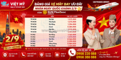 Vietravel airlines ưu đãi khung giờ vàng