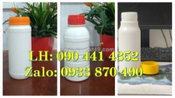 Vỏ chai nhựa 100ml, chai tròn 250ml đựng chất lỏng hóa học, chai nhựa 0.5 lít dạng vuông, dạng tròn