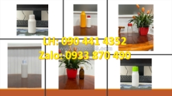 Vỏ chai nhựa 500ml vuông, chai thủy tinh 1 lít đựng hóa chất trong bệnh viện