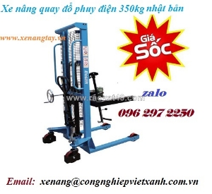 Xe nâng phuy có thể sử dụng ngoài trời mưa?