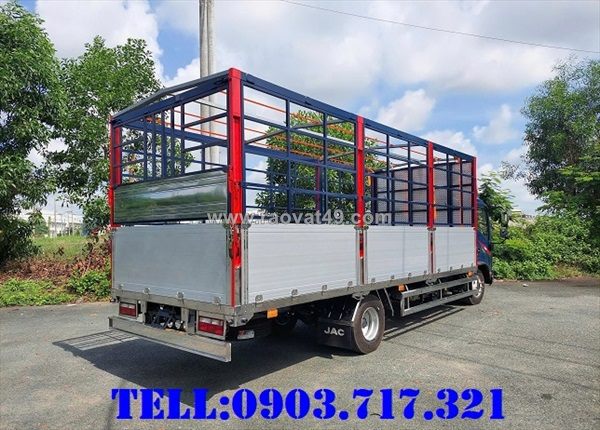 Xe tải jac n350sl 3490kg thùng dài 6m2
